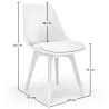 Dining Chair - Scandinavian Style - Denisse image 7
