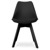 Buy Dining Chair - Scandinavian Style - Denisse Black 59277 - in the UK