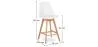 Scandinavian Style Stool - Wooden Legs - Denisse image 7