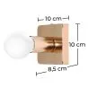 Gold Wall Lamp - Louis image 7