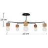 Scandinavian Design Ceiling Lamp - Bellou image 7