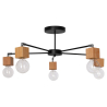 Buy Scandinavian Design Ceiling Lamp - Bellou Black 59296 - prices