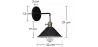 Wall Sconce Lamp - Vintage Design - Curie image 7