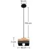 Ceiling Lamp - Scandinavian Style Pendant Lamp - Edda image 7