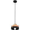 Buy Ceiling Lamp - Scandinavian Style Pendant Lamp - Eigil Black 59309 - in the UK