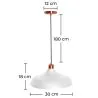 Design Ceiling Lamp - Metal Pendant Lamp - Enar image 7