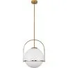 Glass Ball Ceiling Lamp - Golden Pendant Lamp - Anette image 7