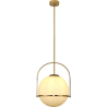 Buy Glass Ball Ceiling Lamp - Golden Pendant Lamp - Anette Gold 59329 - prices