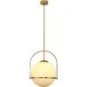 Glass Ball Ceiling Lamp - Golden Pendant Lamp - Anette image 7