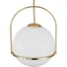 Glass Ball Ceiling Lamp - Golden Pendant Lamp - Anette image 7