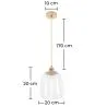 Crystal Ceiling Lamp - Pendant Lamp - Alessia image 7