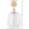 Wall Lamp - Glass Shade - Alessia image 7
