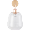 Buy Wall Lamp - Glass Shade - Alessia Transparent 59343 at Privatefloor