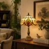 Tiffany Table Lamp - Living Room Lamp - Vintage image 7
