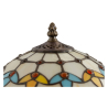 Buy Tiffany Table Lamp - Living Room Lamp - Vintage Multicolour 59350 in the United Kingdom