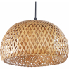 Buy  Bamboo Ceiling Lamp - Boho Bali Design Pendant Lamp - Talli Natural wood 59354 in the United Kingdom