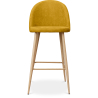 Buy Fabric Upholstered Stool - Scandinavian Design - 73cm - Evelyne Yellow 59356 - prices