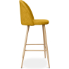 Buy Fabric Upholstered Stool - Scandinavian Design - 73cm - Evelyne Yellow 59356 home delivery