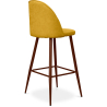 Buy Fabric Upholstered Stool - Scandinavian Design - 73cm - Evelyne Yellow 59357 with a guarantee