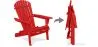 Wooden Outdoor Chair with Armrests - Adirondack Garden Chair - Adirondack image 7