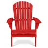 Wooden Outdoor Chair with Armrests - Adirondack Garden Chair - Adirondack image 7