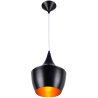 Buy Ceiling Lamp - Industrial Design Pendant Lamp - Extensive Black 22726 - prices