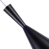 Buy Ceiling Lamp - Industrial Design Pendant Lamp - Extensive Black 22728 in the United Kingdom