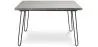Rectangular Dining Table - Industrial Style - Wood and Metal - 120cm - Hairpin image 7