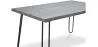 Rectangular Dining Table - Industrial Style - Wood and Metal - 120cm - Hairpin image 7