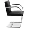 Office Chair with Armrests - Desk Chair Upholstered in Leather - Brama image 7