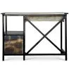 Wooden Desk with Drawers - Industrial Design - Nashville image 7
