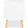 Buy Wooden TV Stand - Scandinavian Design - Egil Grey 59654 in the United Kingdom
