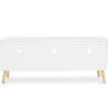 Buy Wooden TV Stand - Scandinavian Design - Egil Grey 59654 home delivery