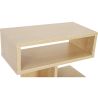 Scandinavian style low shelf with 5 compartments - Wood image 7