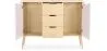 Wooden Sideboard - Scandinavian Design - 3 drawers - Roger image 7