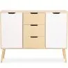 Wooden Sideboard - Scandinavian Design - 3 drawers - Roger image 7