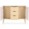 Wooden Sideboard - Scandinavian Design - 3 drawers - Roger image 7