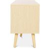 Buy Wooden TV Stand - Scandinavian Design - Aren Yellow 59660 in the United Kingdom