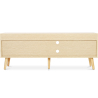 Buy Wooden TV Stand - Scandinavian Design - Aren Yellow 59660 home delivery