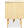 Buy Wooden TV Stand - Scandinavian Design - Axe Multicolour 59718 with a guarantee