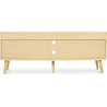 Buy Wooden TV Stand - Scandinavian Design - Axe Multicolour 59718 - in the UK