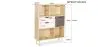 Wooden Bookshelf - Scandinavian Design - Pol image 7