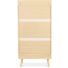 Buy Wooden Sideboard - Scandinavian Design - Large - Roin Natural wood 59646 home delivery