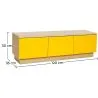 Wooden TV Stand - Scandinavian Design - Aura image 7
