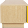 Buy Scandinavian-style TV unit sideboard - Wood Yellow 59658 in the United Kingdom