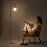 Marble Base Floor Lamp - Living Room Lamp - Carlo image 7