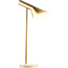 Buy Flexo Lamp - Desk Lamp - Marble and Metal - Celio Gold 59576 - prices