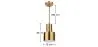 Design Ceiling Lamp - Metal Pendant Lamp - Camilo image 7