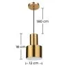 Design Ceiling Lamp - Metal Pendant Lamp - Camilo image 7