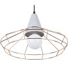 Buy Ceiling Lamp Retro Design - Hanging Lamp Metal and Concrete - Giotto Gold 59590 at Privatefloor